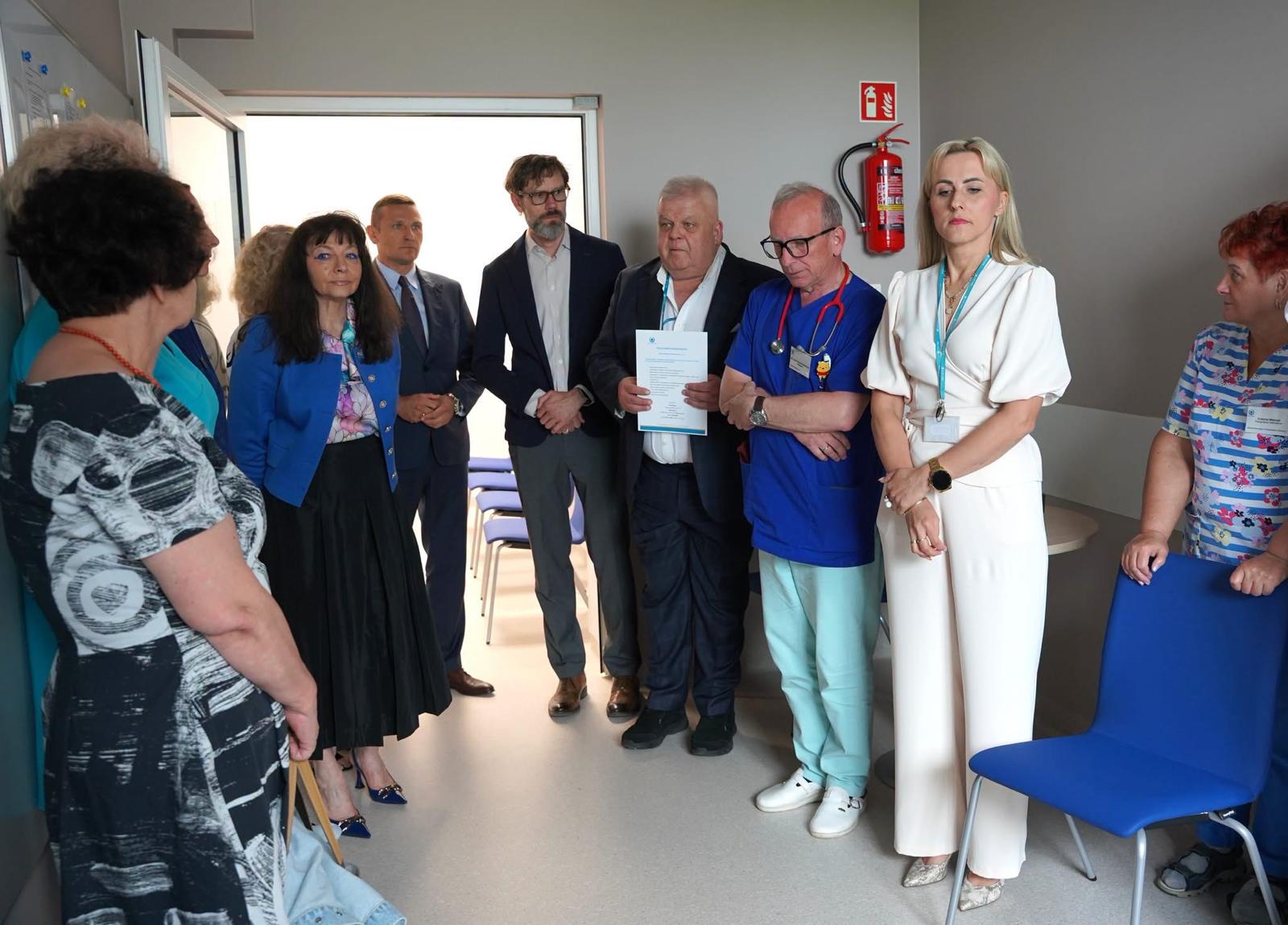Feierliche Eröffnung des Endoskopielabors im Nowy Szpital in Olkusz